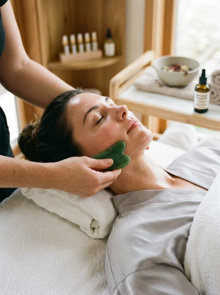 At-Home Face Steaming Session