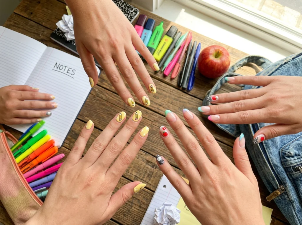 Back to School Nail Ideas