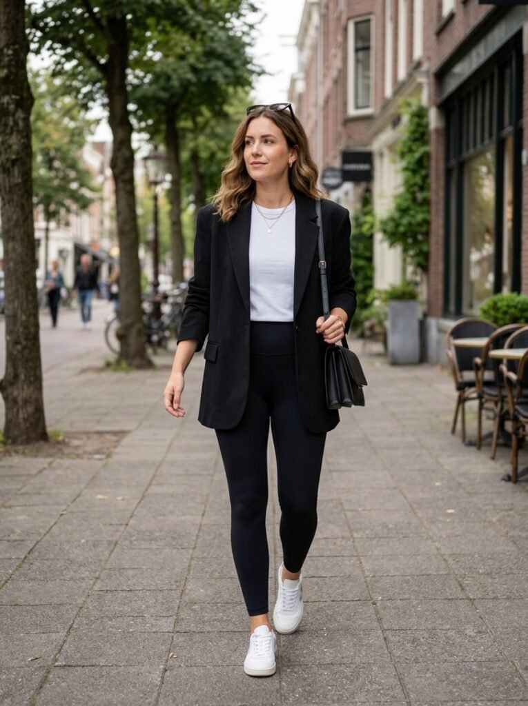 Blazer and Leggings
