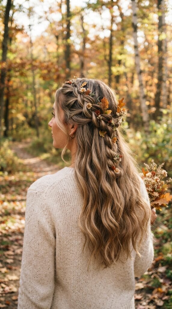 Bohemian Waterfall Braid Fall Hairstyles for Long Hair 2026 Hairstyle