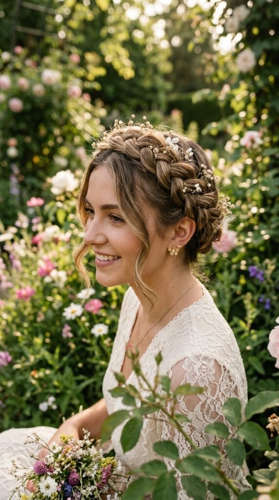 Braided Crown Hairstyle