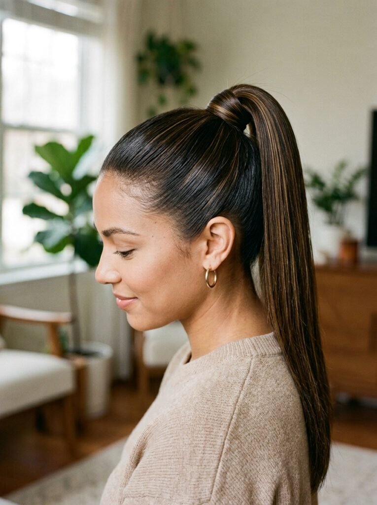 Brown Sugar Brunette Hairstyle Tint