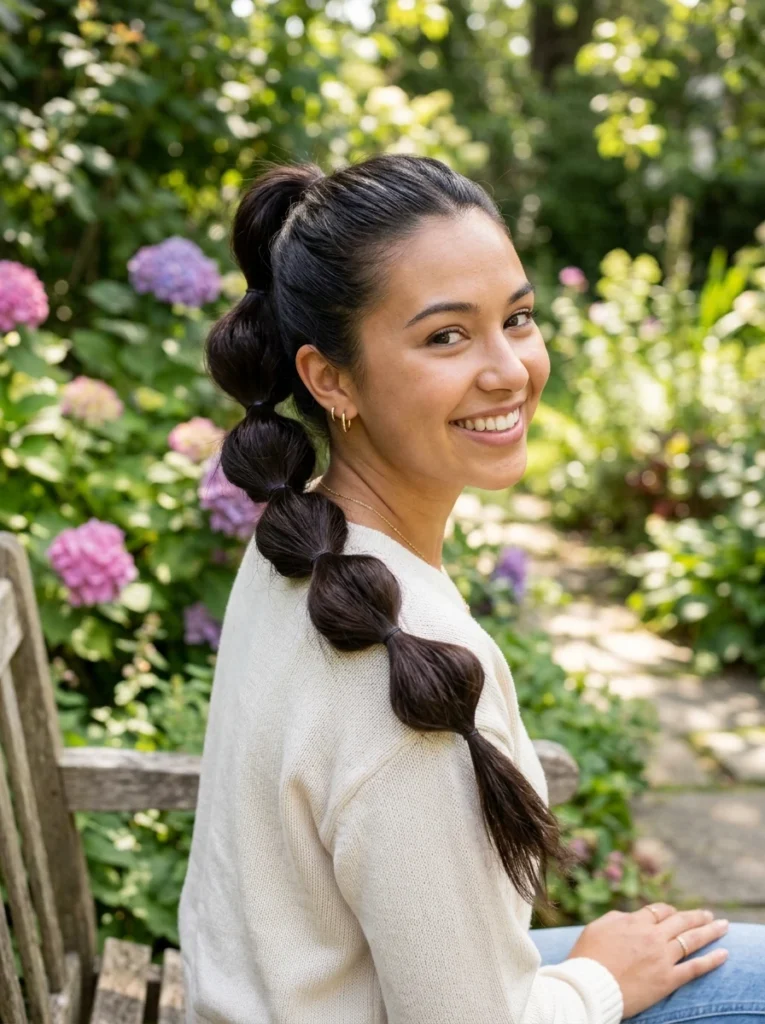 Bubble Ponytail