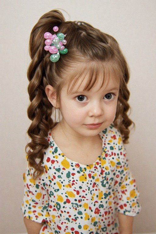 Bubble Ponytail Hairstyle