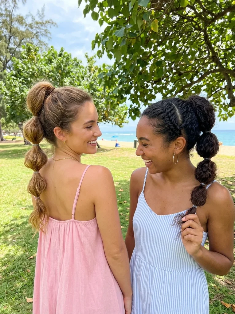 Bubble-Ponytails 