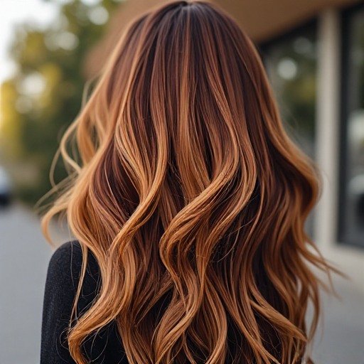 Burnt Sienna Hairstyle Tint