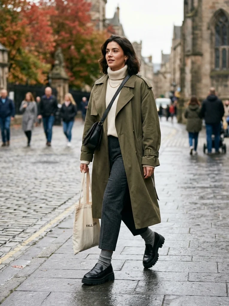  Chunky Lug-Sole Loafers