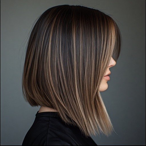 Cinder Brunette Hairstyle Tint