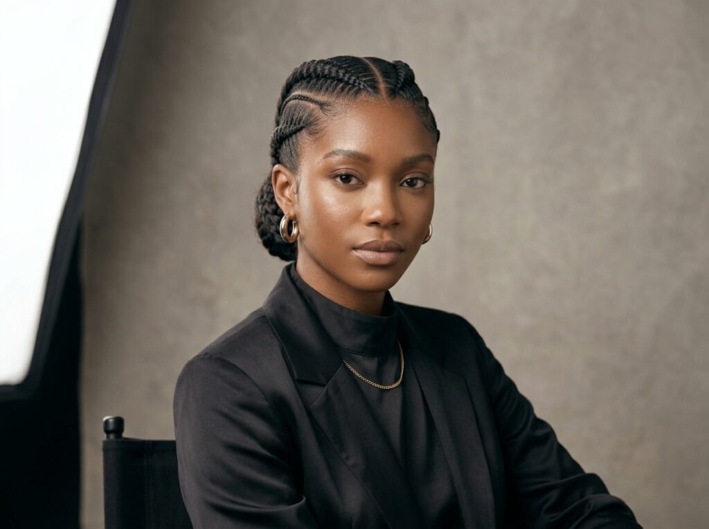 Classic Four Braids Hairstyle