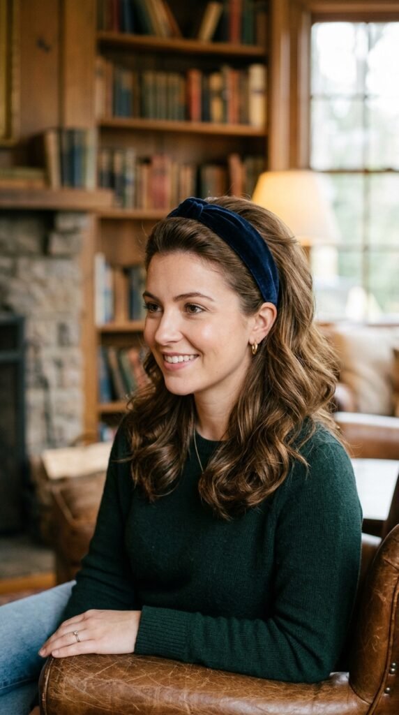 Classic Headband Cushion Hairstyle