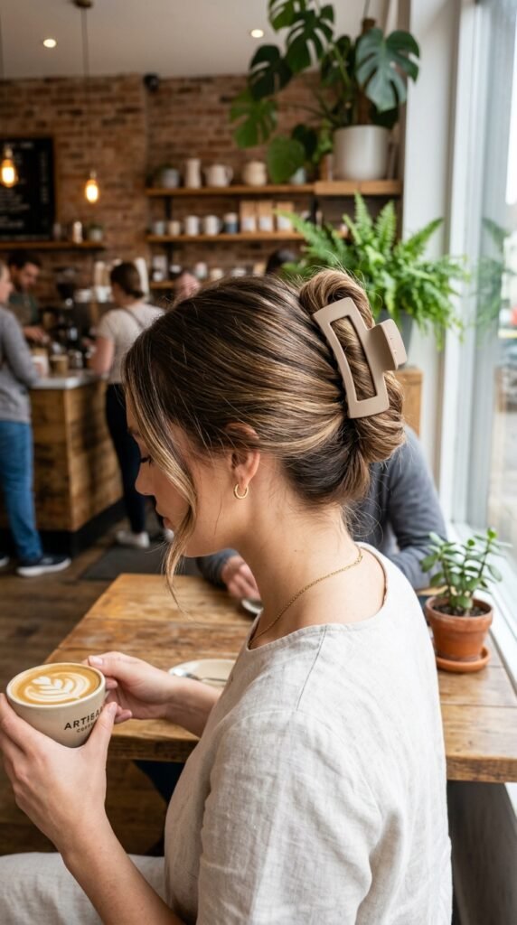 Claw-Clip-Twist-Hairstyle