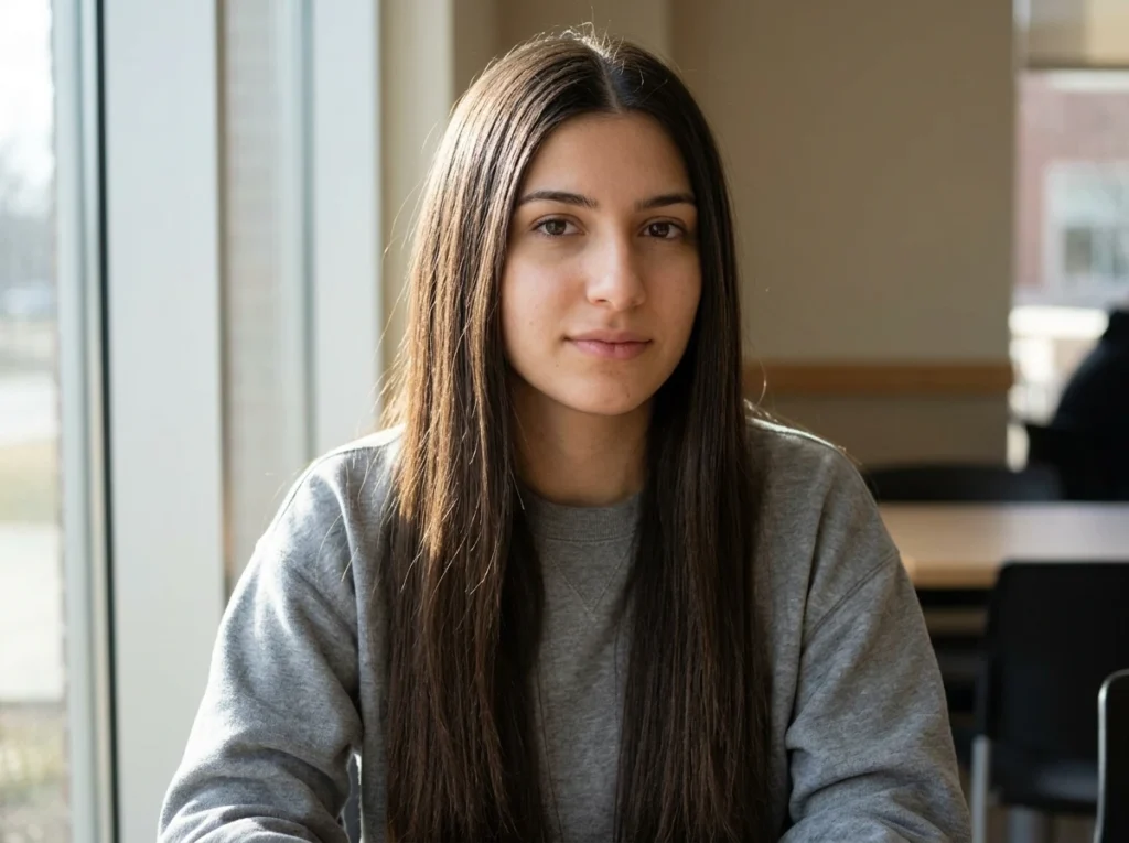 College_girl_simple_hairstyles