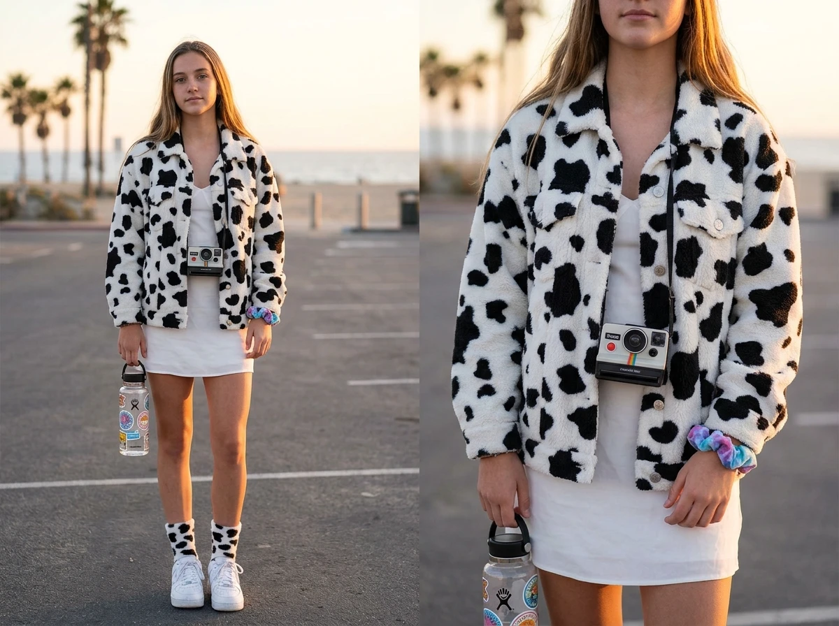 Viral Cow Print Outfit Ideas for Girls