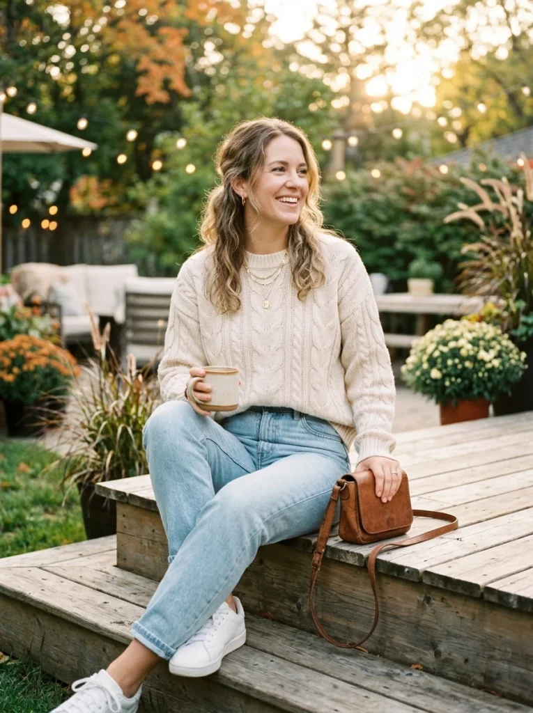  Cozy Light Knit Sweater 
