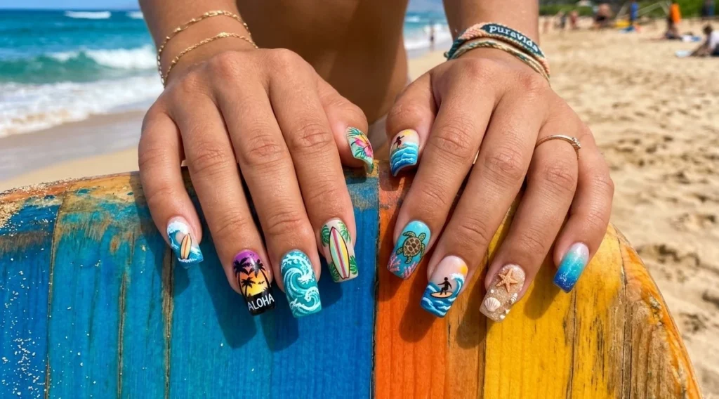 Creative Surfside Nails Ideas