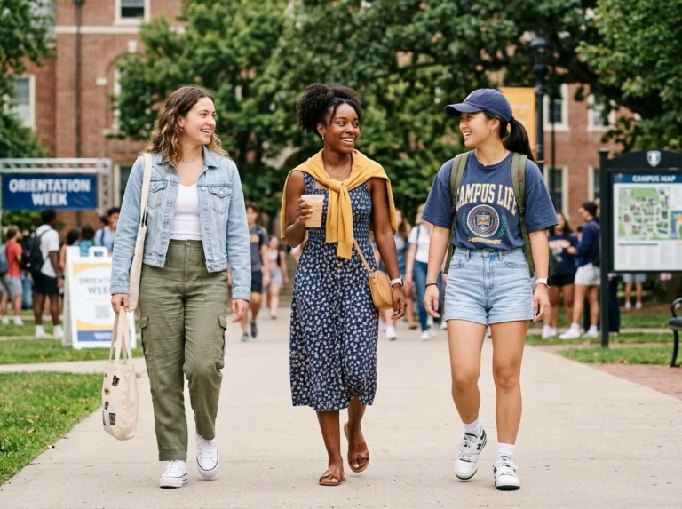 Cute College Orientation outfit Ideas