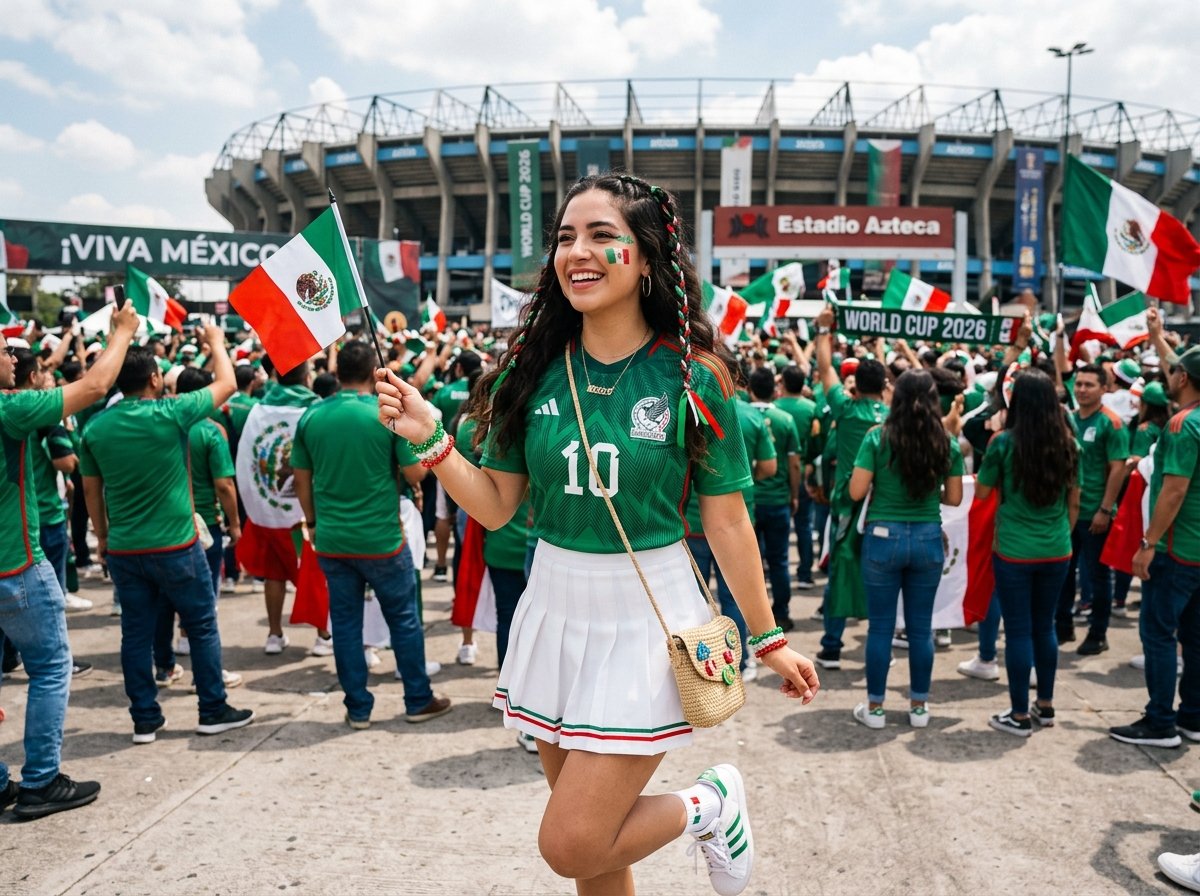 Cute Mexico World Cup Outfit