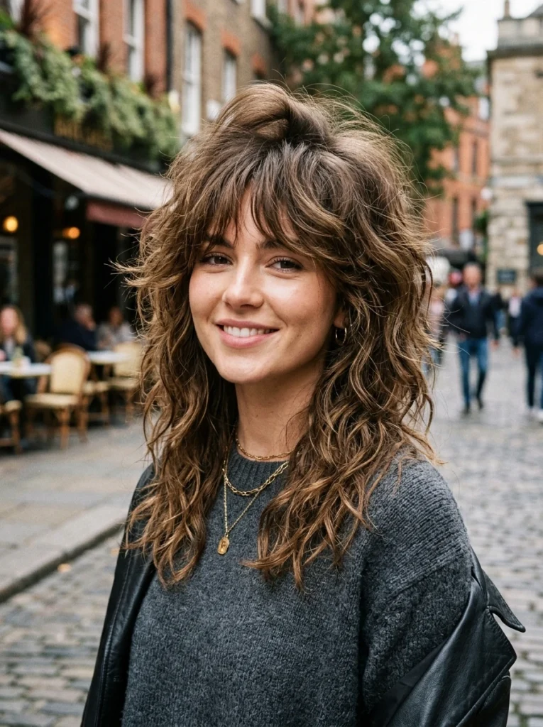 Deep Side Part with Blowout Waves