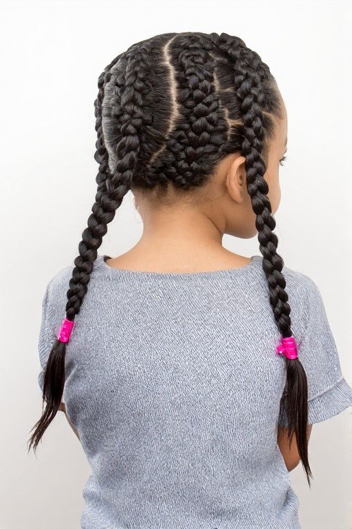 Double Dutch Braids Hairstyle