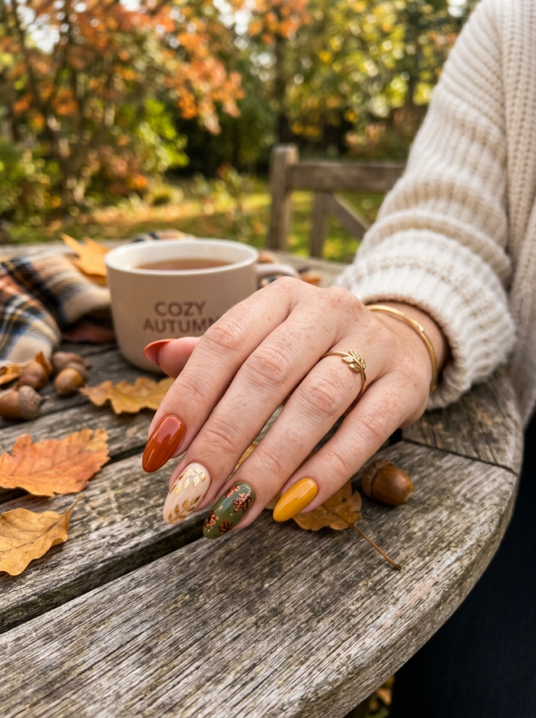 Early Autumn Nails