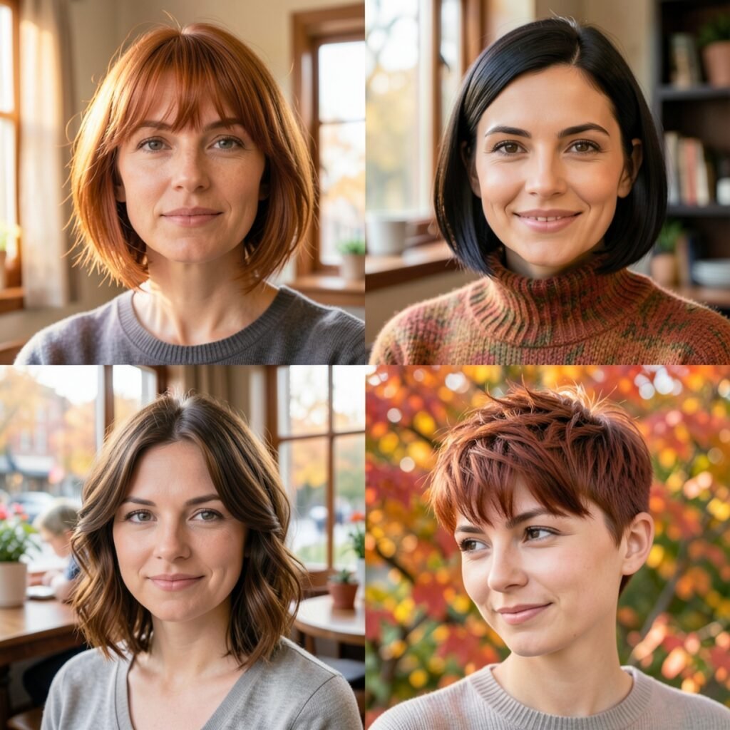 22 Chic Fall Hairstyles for Short Hair Ideas for 2026