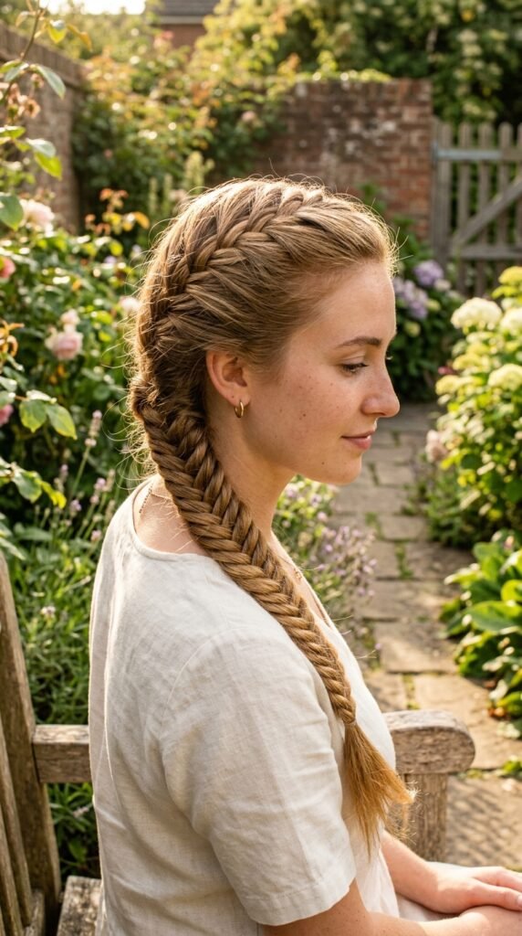 Fishtail Braid Hairstyle