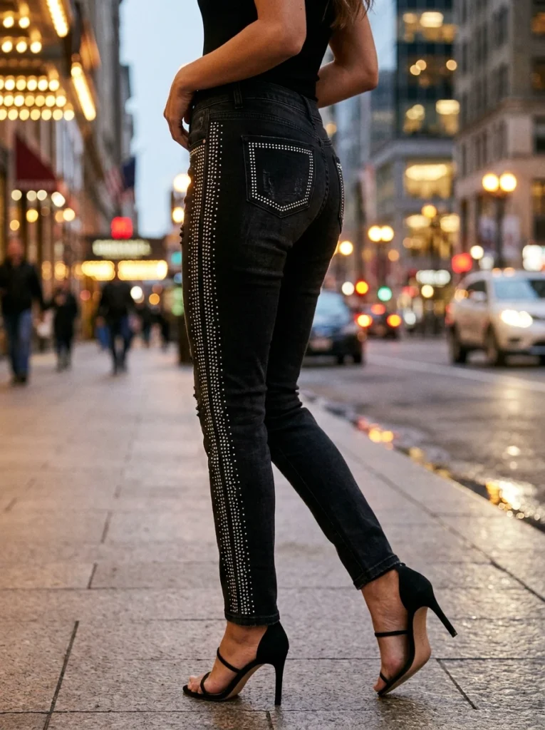 Glitter and Bling Senior Jeans