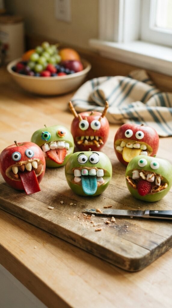 Goofy Apple Monster Mouths