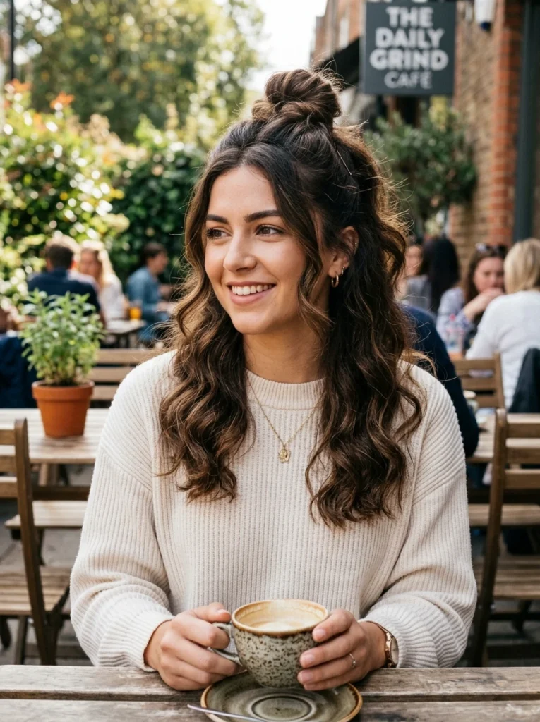 Half-Up Top Knot