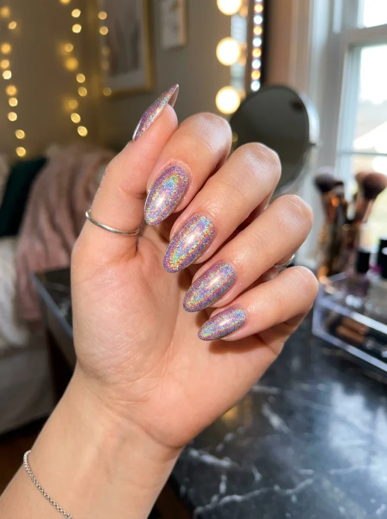 Holographic Boom Nails that Catch Every Light