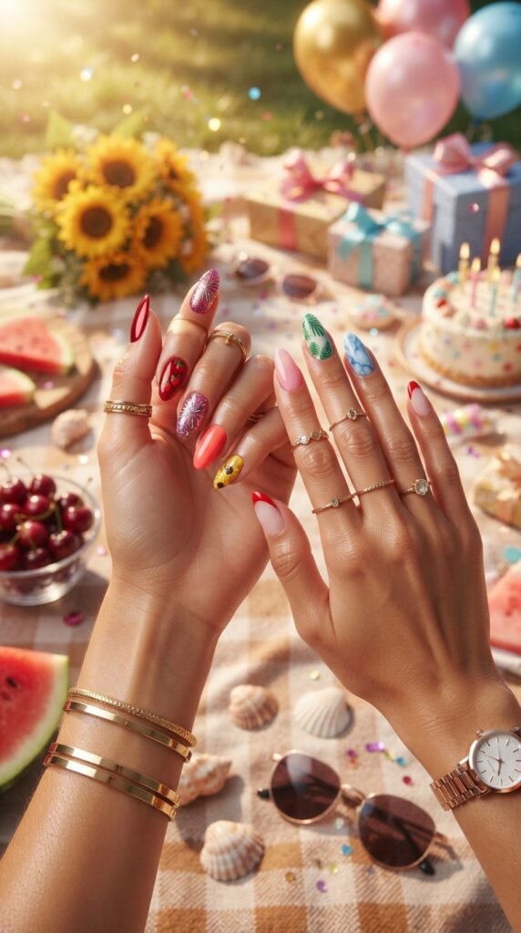 July birthday nail designs for 2026