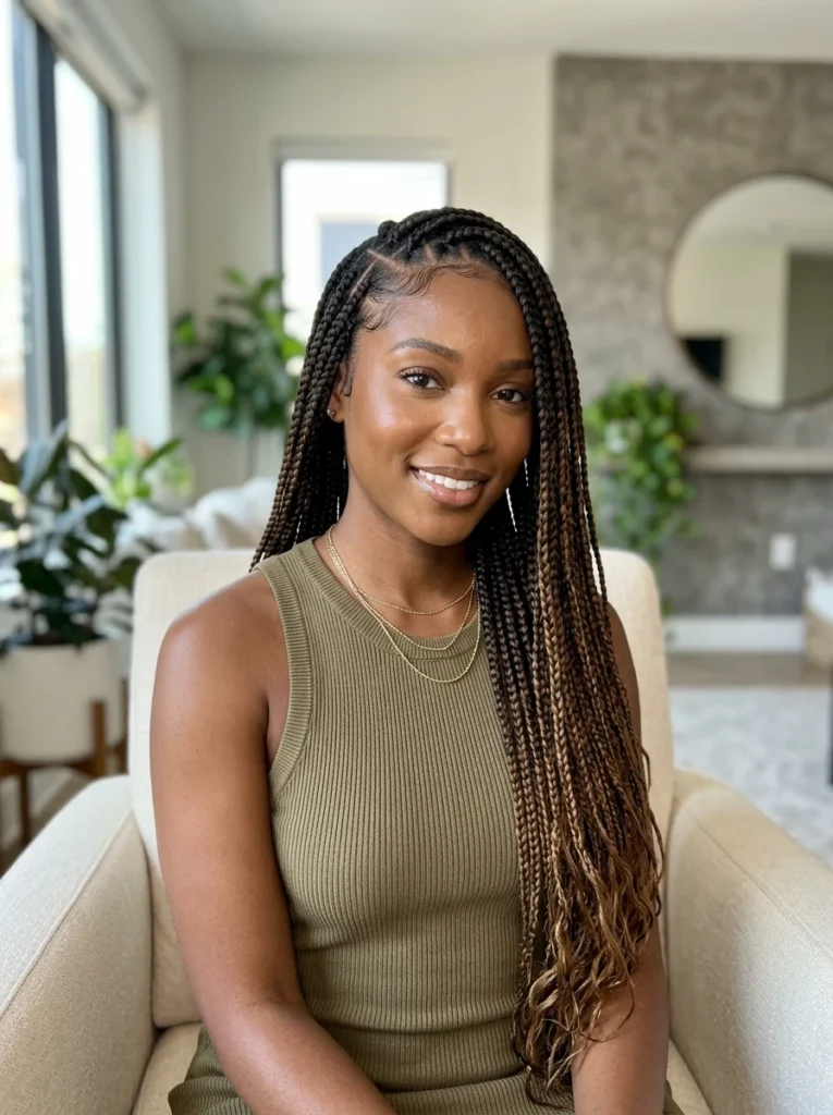 Knotless Box Braids