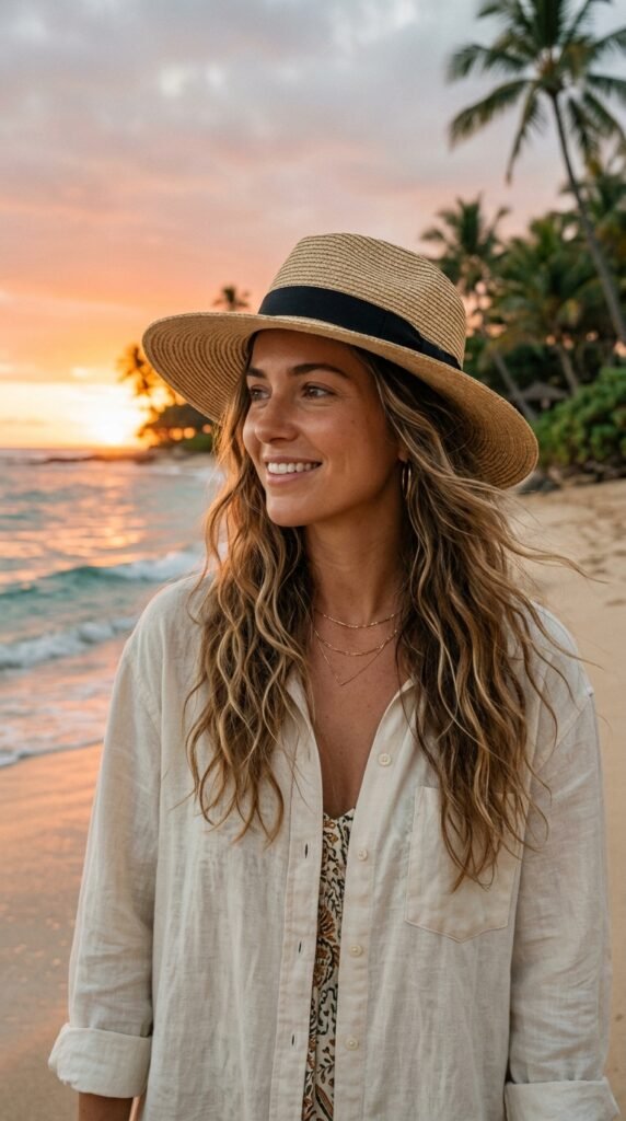 Loose-Beach-Waves-Hairstyle