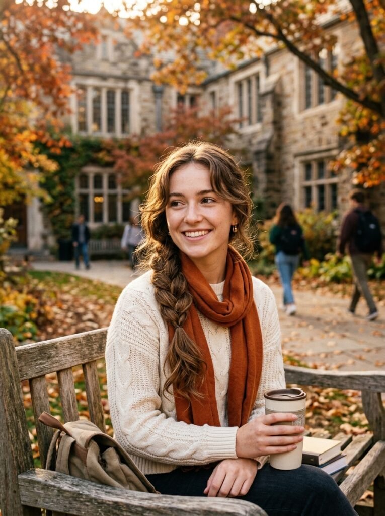 Loose Side Braid Hairstyle