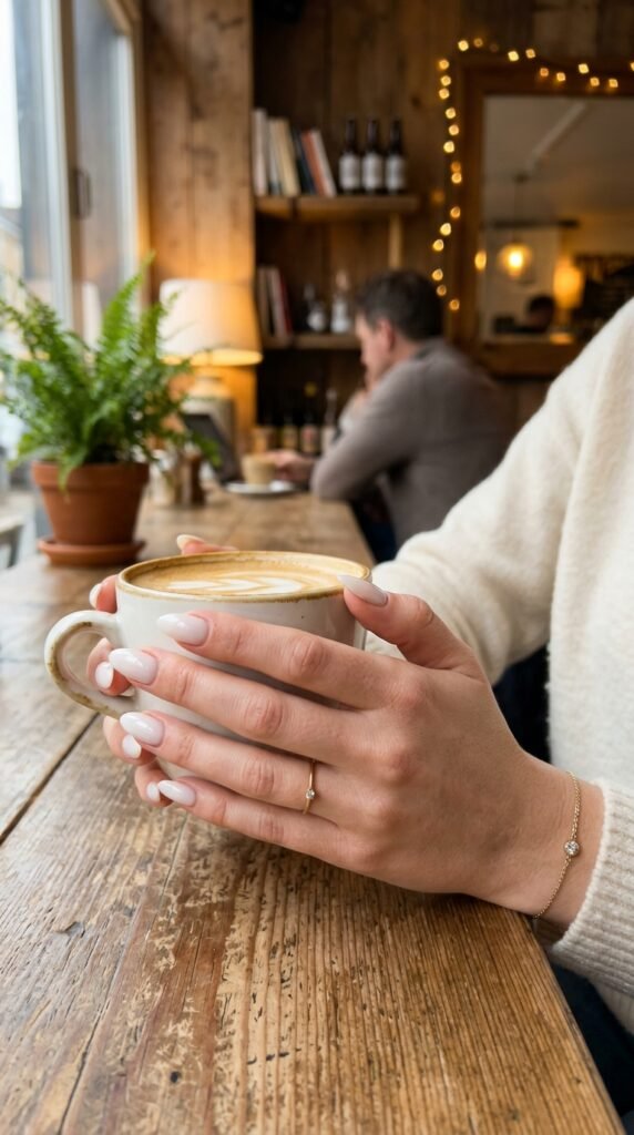Milky-White-Nails.