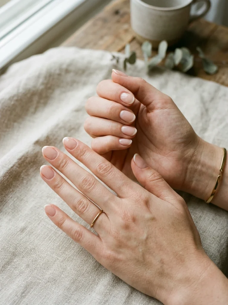 Minimalist Micro French Tips