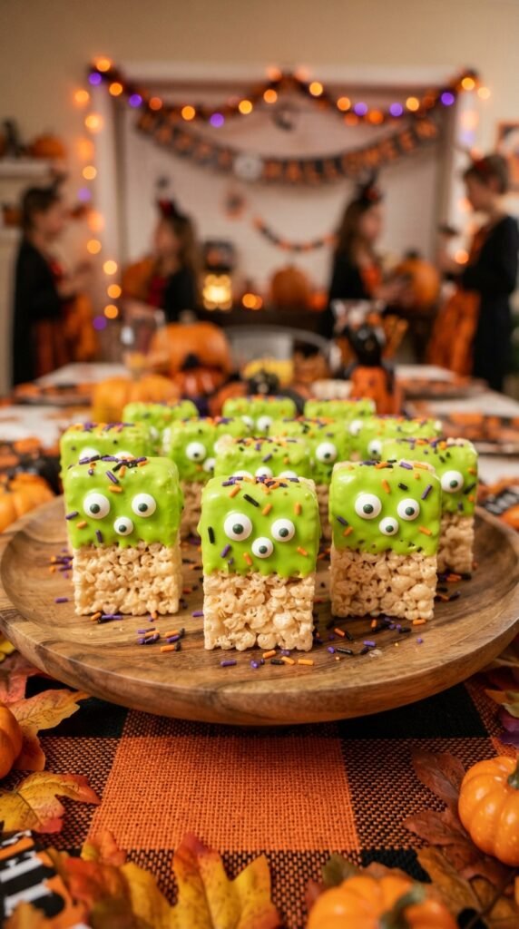 Monster Rice Krispie Treats