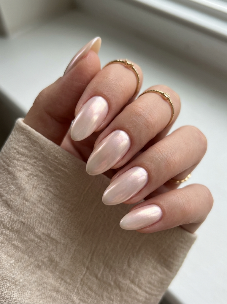 Pearl Glazed Nails