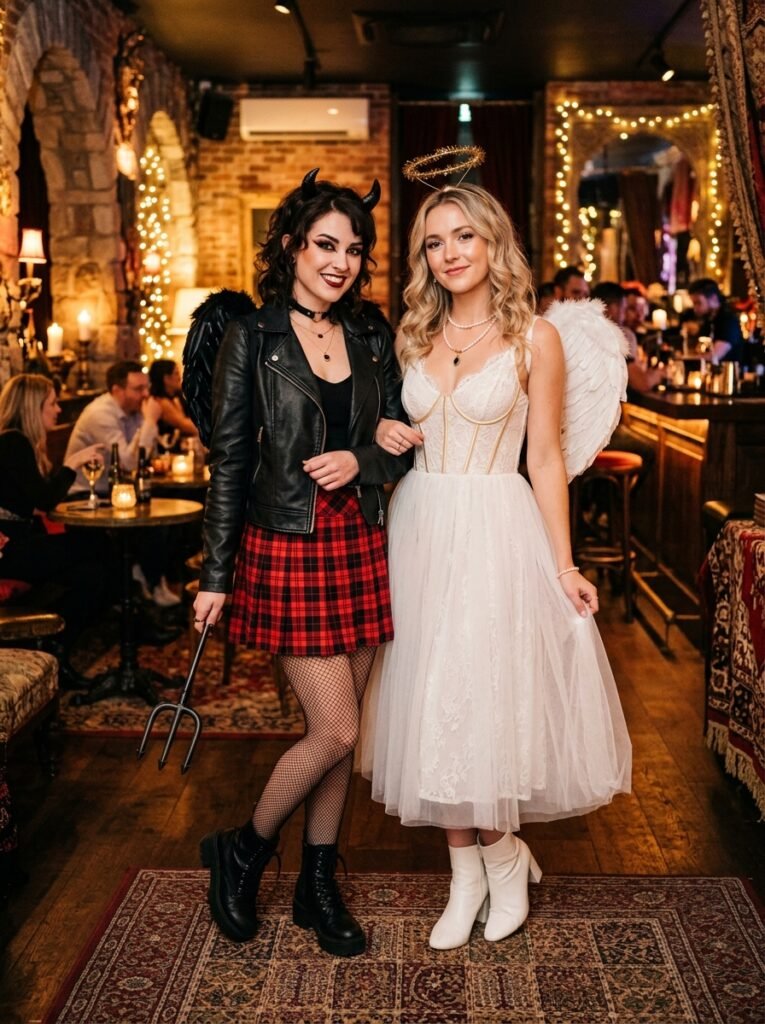 Angel and Devil Matching Look