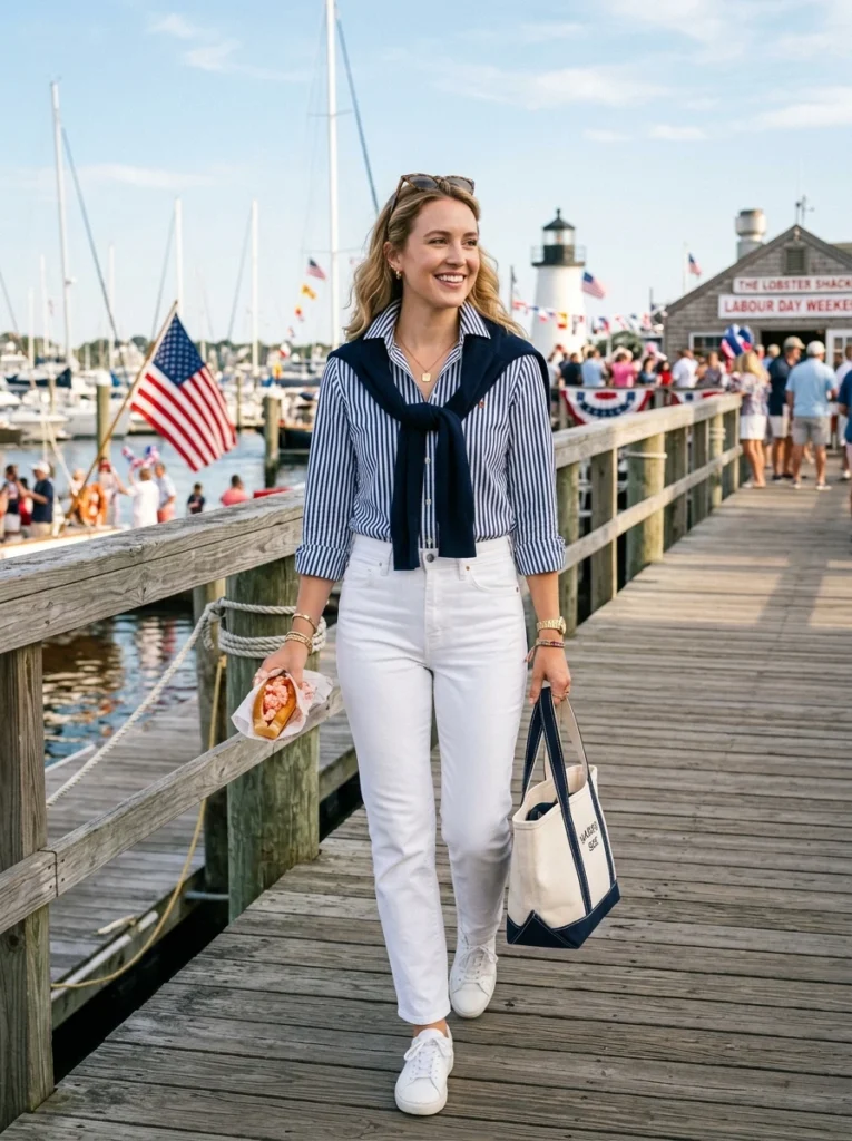 Preppy-Striped-Button-Down
