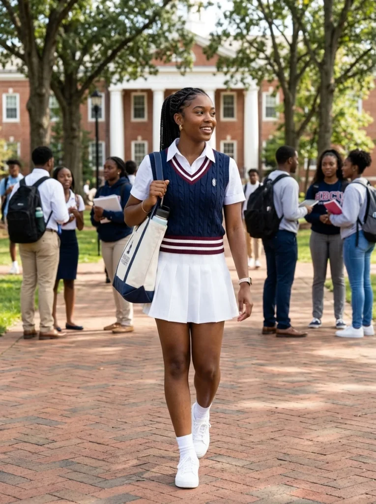 Preppy_knit_vest_tennis_skirt
