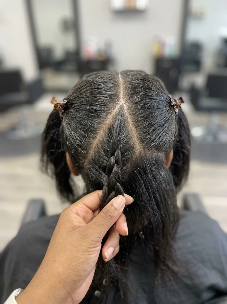 Protective and Stylish Boxer Braids