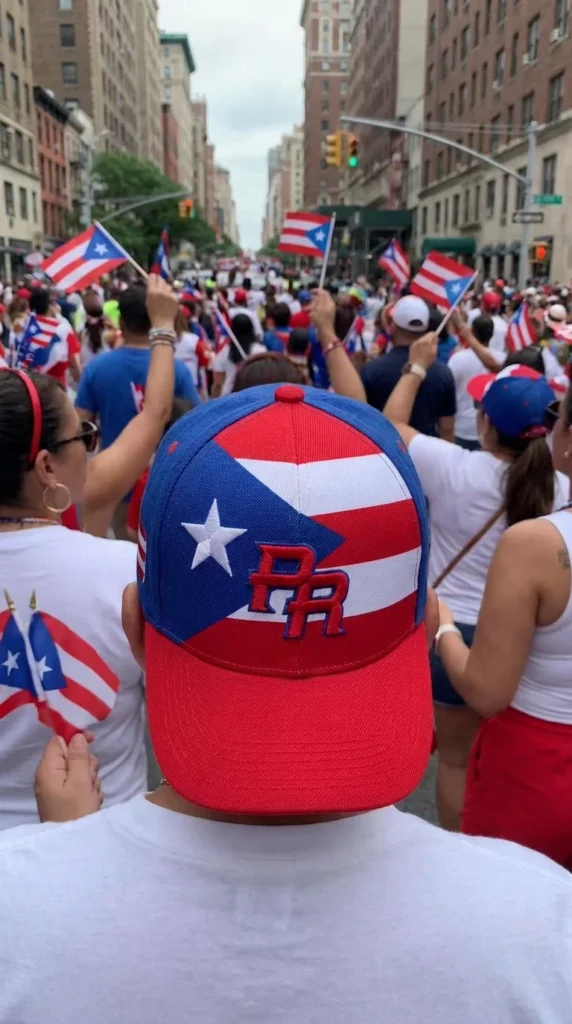 Red, White, and Blue Flag Cap