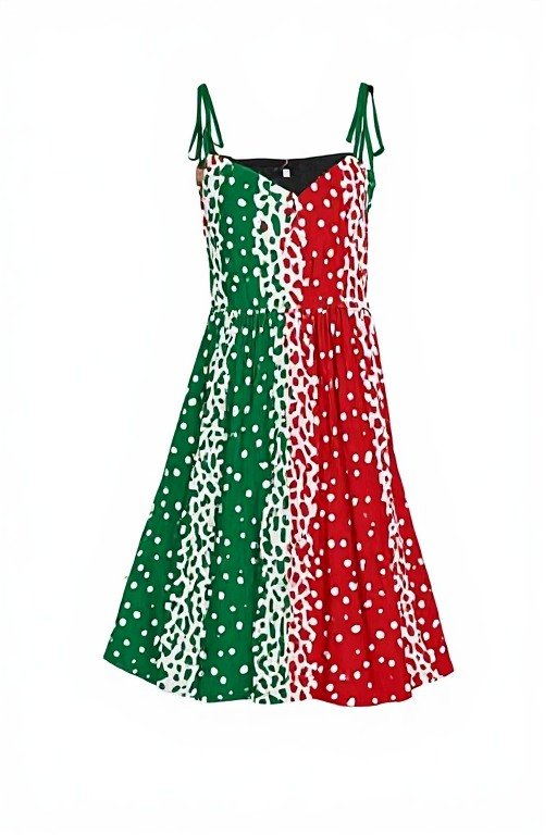 Red White and Green Dress Mexico World Cup Outfit Ideas