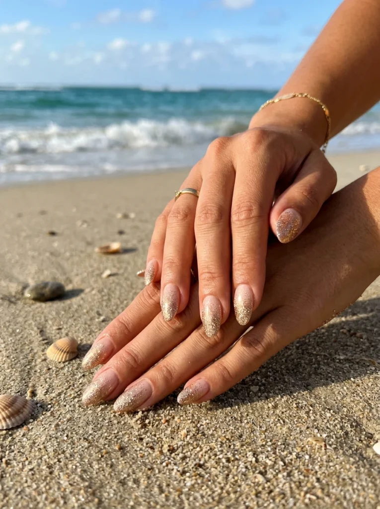 Sandy-Beach-Glitter-Ombre
