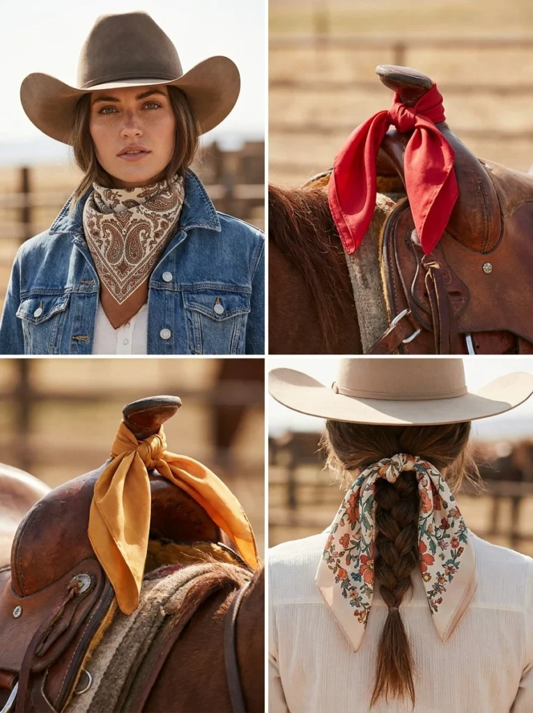 Silky Fashion Bandanas