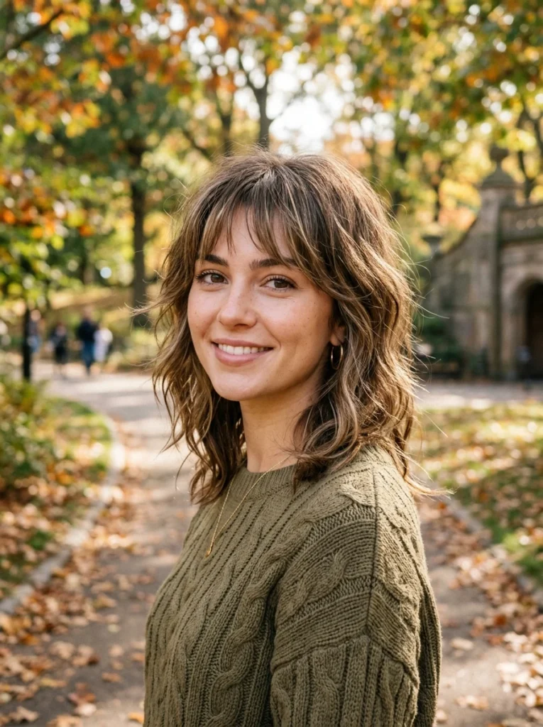  Shaggy Cut with Wispy Bangs