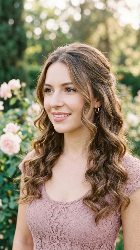 Soft Romantic Curls Hairstyle
