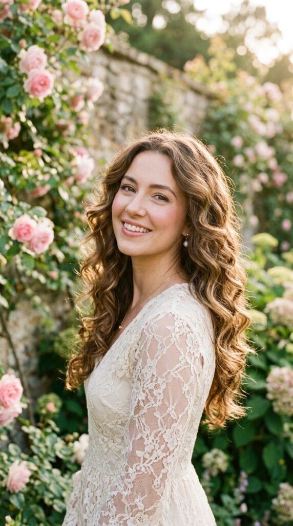 Soft Romantic Curls Hairstyle