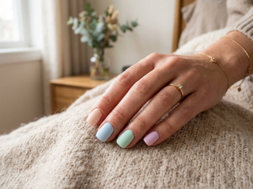 Notebook Paper Nails